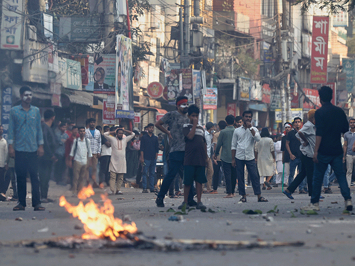 On Monday, a special court sentenced former Prime Minister Sheikh Hasina to death, sparking violence in Dhaka.