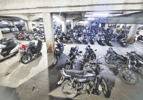 एसएमएस हॉस्पिटल बेसमेंट पार्किंग