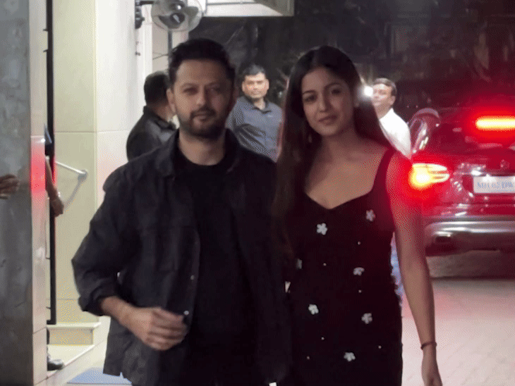 एक्ट्रेस इशिता दत्ता भी पति वत्सल सेठ के साथ पार्टी में शामिल हुईं।