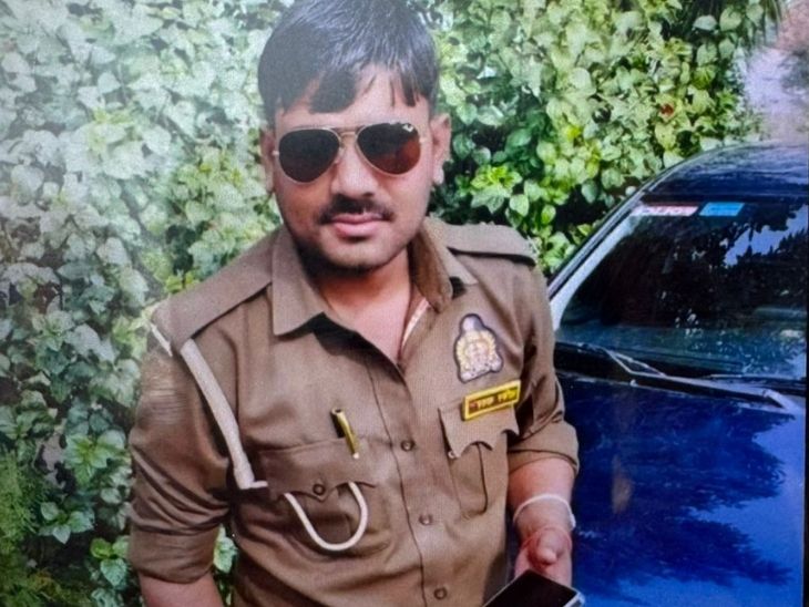 यह फोटो आरोपी सिपाही सचिन का है। फिलहाल वह फरार है।