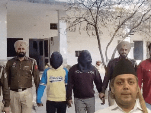 फिरोजपुर में गोली मारकर कर दी गई थी आएसएस नेता के पोते की हत्या। (फाइल शार्ट) - Dainik Bhaskar