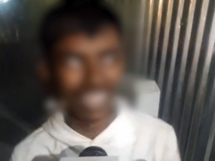 घटना के बाद जानकारी देते मृतका कोमल का छोटा भाई।