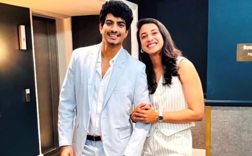 पलाश मुछाल और स्मृति मंधाना।