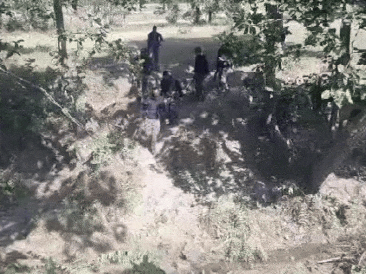 एमपी-छत्तीसगढ़ बॉर्डर के जंगलों में नक्सली और हॉक फोर्स में लगातार मुठभेड़ हो रही है।