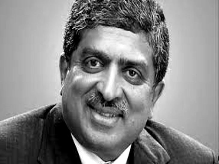 नंदन नीलेकणी पूर्व चेयरमैन, भारतीय विशिष्ट पहचान प्राधिकरण (आधार) - Dainik Bhaskar