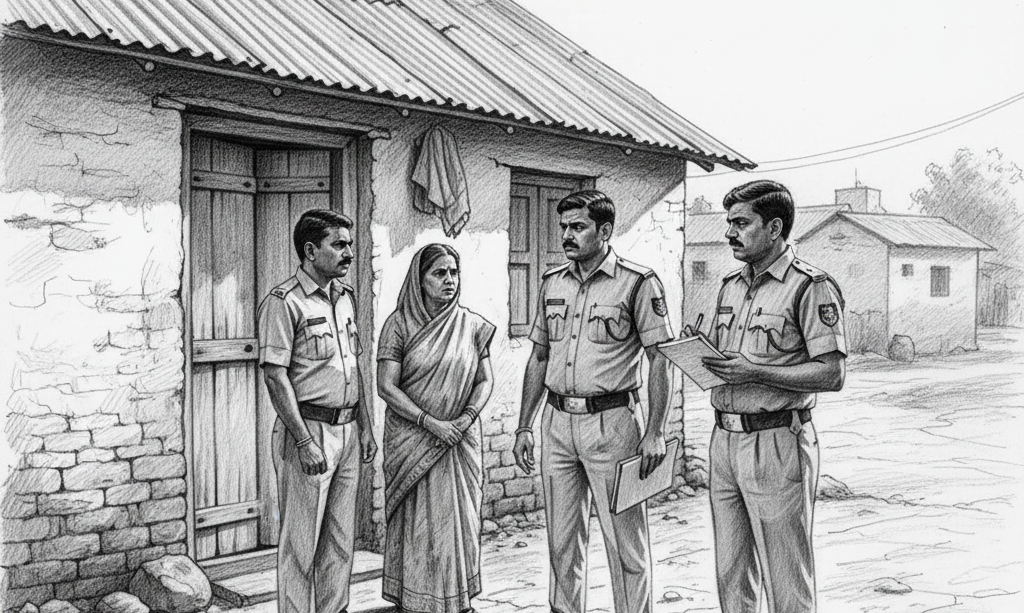 बच्ची की पड़ोस के घर में एक हर उम्र सहेली थी। ऐसे में पुलिस ने उसकी मां से भी पूछताछ की।-एआई इमेज