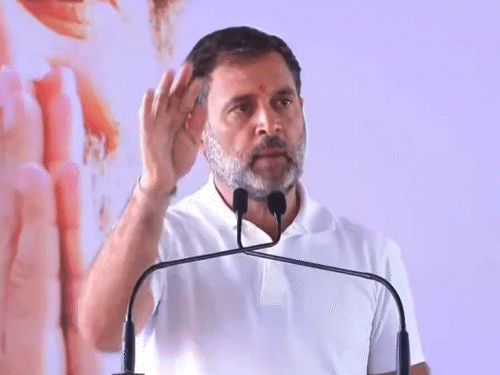 अमेरिका के न्यूयॉर्क स्थित ब्राउन यूनिवर्सिटी में राहुल गांधी पर भगवान राम को काल्पनिक कहने का आरोप है।