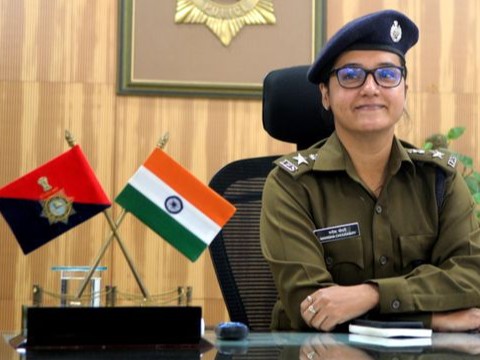 आईपीएस मनीषा चौधरी, जिसे अब DIG बनाया गया, वे अभी केंद्र सरकार में प्रतिनियुक्ति पर कार्यरत हैं। - Dainik Bhaskar