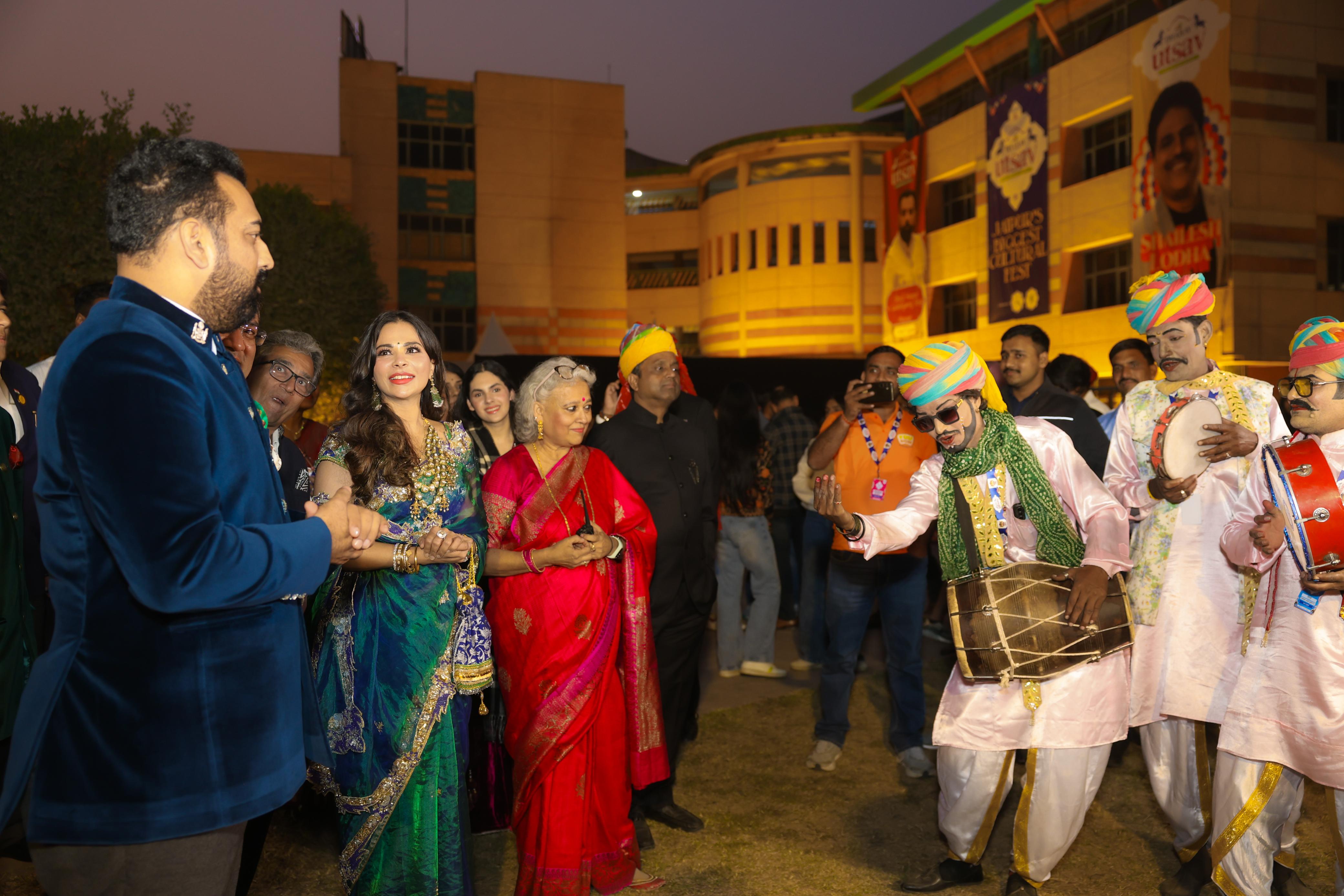 चेयरपर्सन देवयानी जैपुरिया ने कहा कि धारव उत्सव राजस्थान की सांस्कृतिक आत्मा का जश्न है।