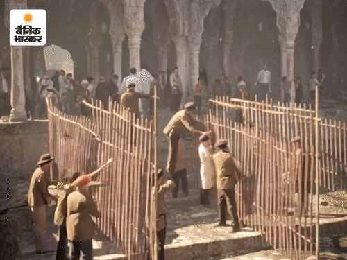 दंगे दोबारा ने भड़कें इसलिए कर्नल हैनरी ने मस्जिद के चारों ओर बाड़ेबंदी करवा दी।