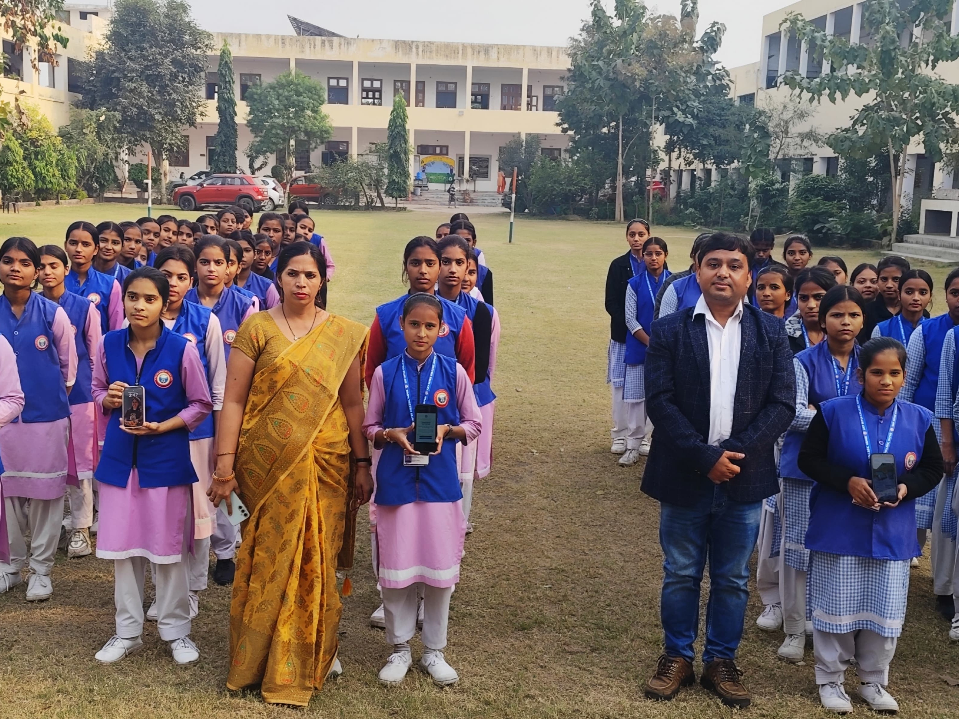 Girls from Hapur sent their suggestions through QR code.