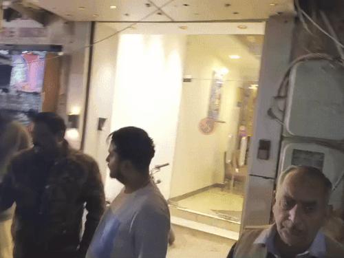 घटना के बाद जांच के लिए पहुंची अमृतसर पुलिस।