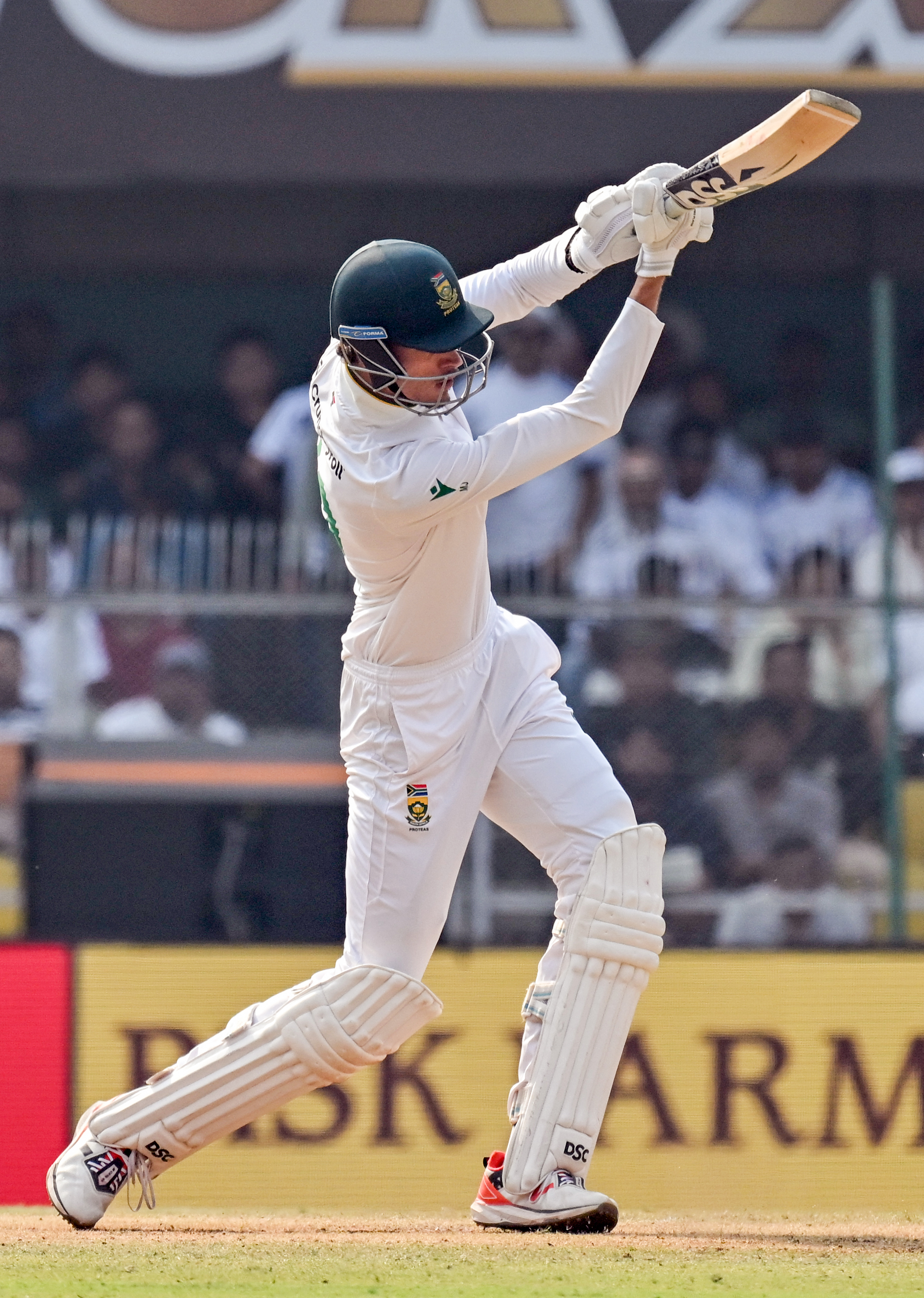 मार्को यानसन 93 रन बनाकर आउट हुए।