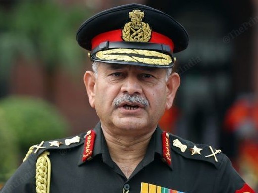 जनरल उपेंद्र द्विवेदी शनिवार को न्यू दिल्ली इंस्टीट्यूट ऑफ मैनेजमेंट (NDIM) के दीक्षांत समारोह में पहुंचे थे। (File) - Dainik Bhaskar