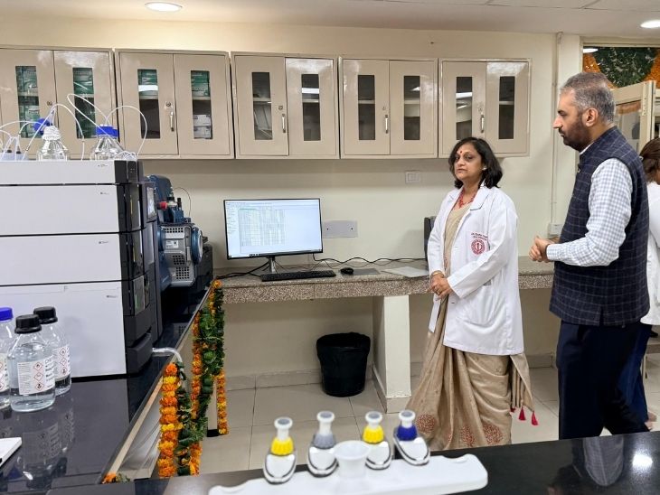 चंडीगढ़ एक बूंद खून से होगी 40 बीमारियों की पहचान:  GMCH में लगी अत्याधुनिक जांच मशीन, होम सेक्रेटरी ने उद्धघाटन – Chandigarh News