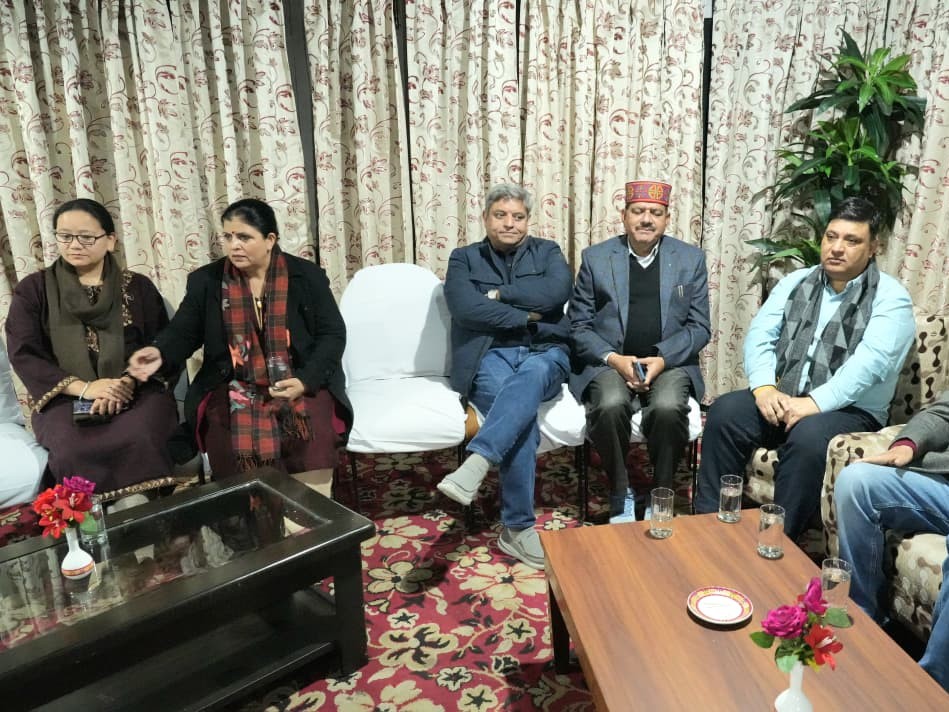 भाजपा के सह-संयोजकों की खास रणनीतिक बैठक। पवन काजल, सुधीर शर्मा, त्रिलोक व बिहारी लाल ने संभाली कमान।