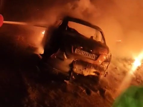 जलालाबाद के फर्नीचर गोदाम में लगी आग:  150 से अधिक वॉशिंग मशीन-कूलर और गीजर समेत कार जली; शॉर्ट सर्किट से हादसा – Fazilka News