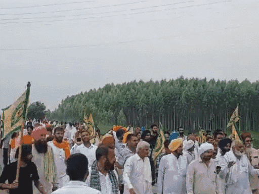 चंडीगढ़ में किसानों के प्रदर्शन की, (फाइल फोटो)