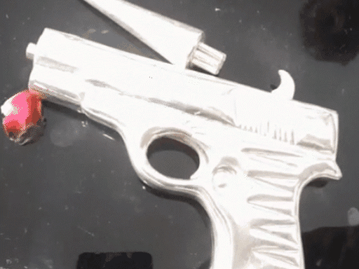 श्री सांवलिया जी को चांदी की पिस्तौल भी भक्तगण भेंट करते हैं।