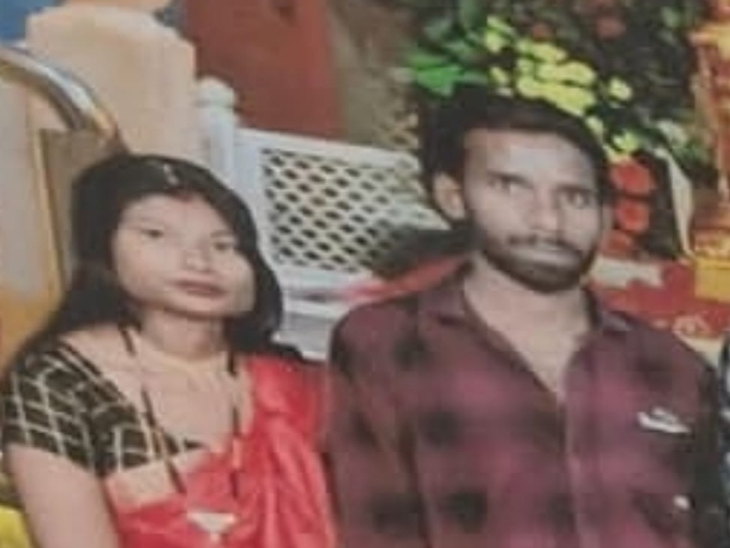 पति ने पहले अपनी पत्नी को मारा फिर खुद सुसाइड कर लिया।