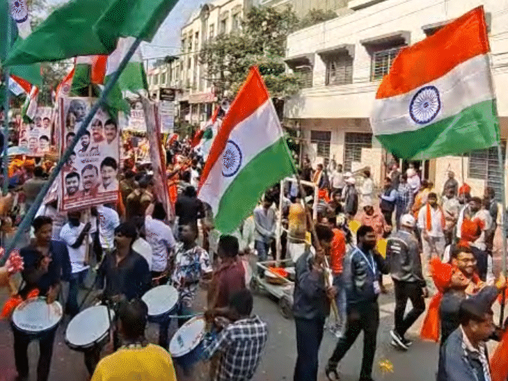सरदार पटेल की प्रतिमा से शुरू हुआ यूनिटी मार्च।