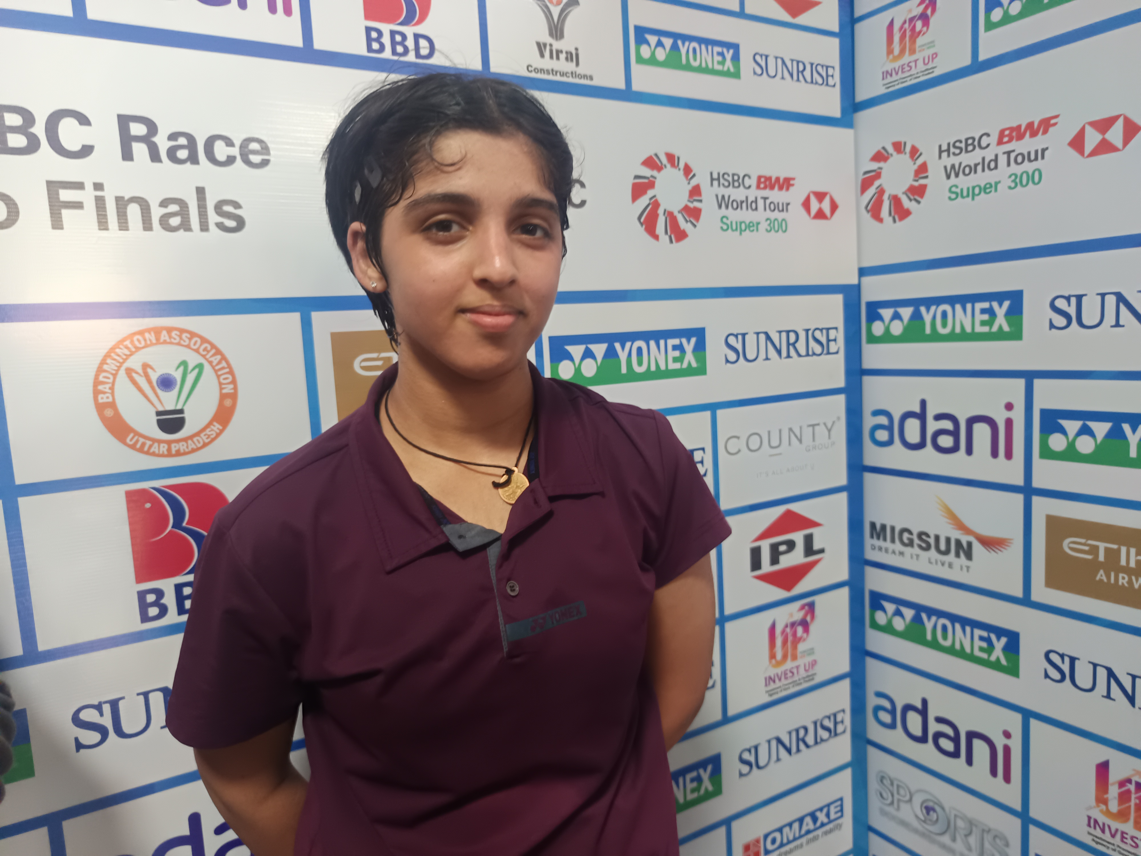 तन्वी शर्मा ने विश्व चैंपियन को हराया।