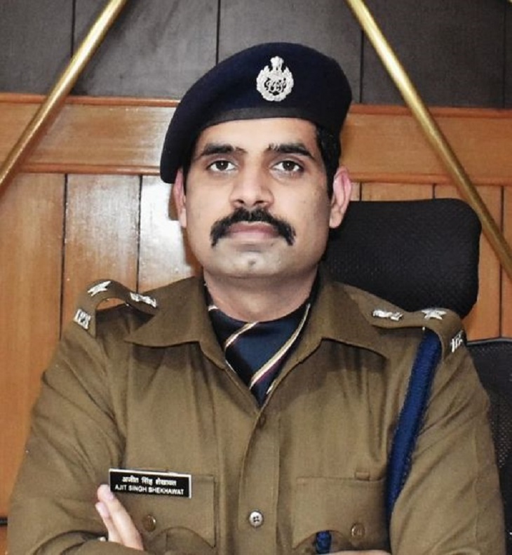 अंबाला एसपी अजीत सिंह शेखावत।