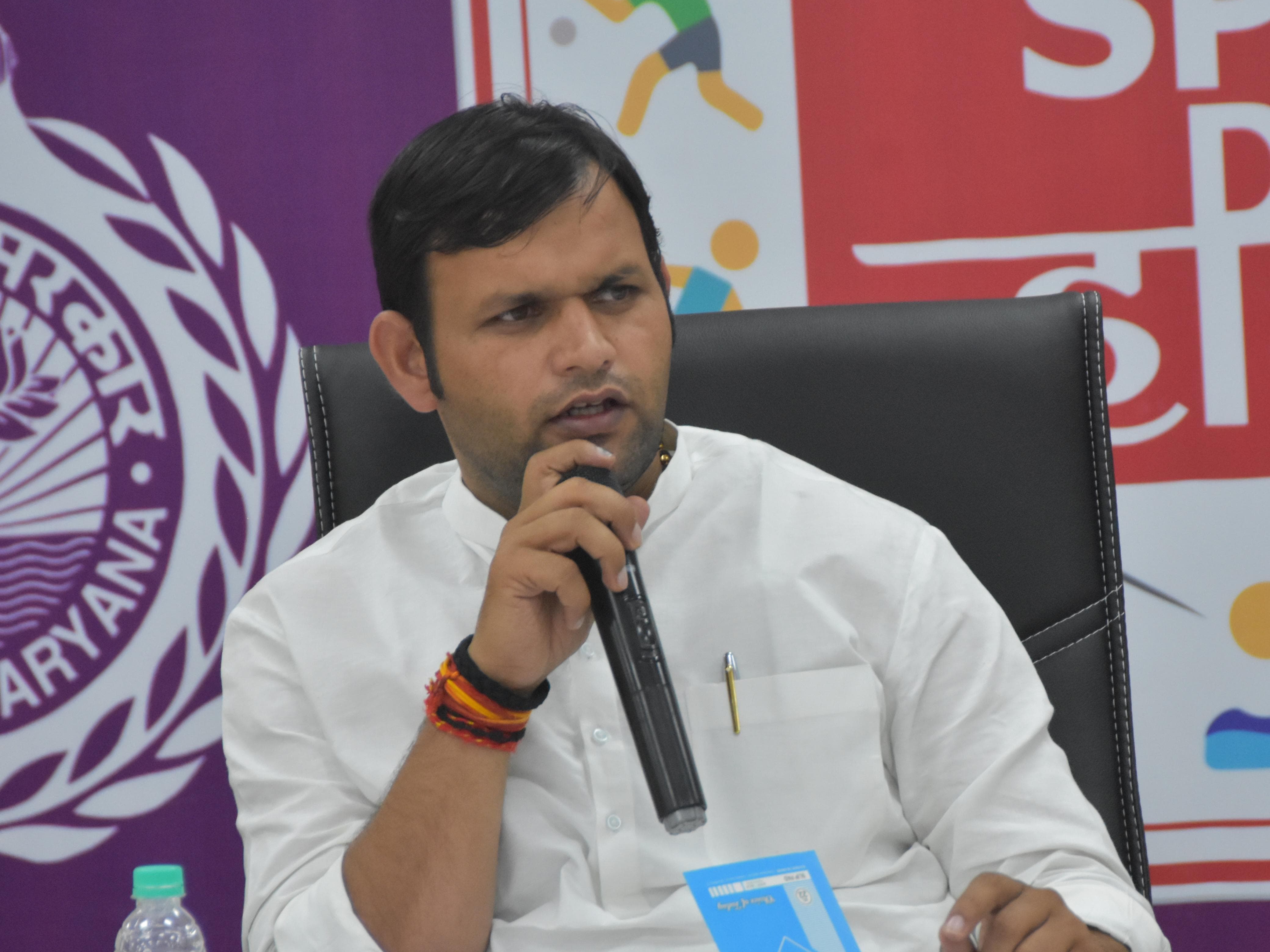 खेल राज्य मंत्री गौरव गौतम ने कल पंचकूला में एक हाई लेवल मीटिंग बुलाई है।