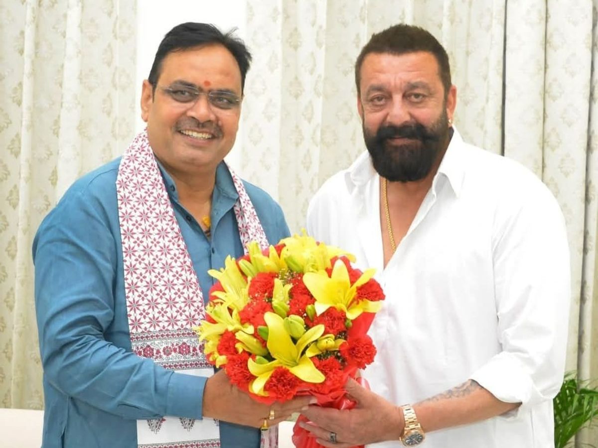 अगस्त 2025 में संजय दत्त भी सीएम भजनलाल शर्मा से मिलने पहुंचे थे।