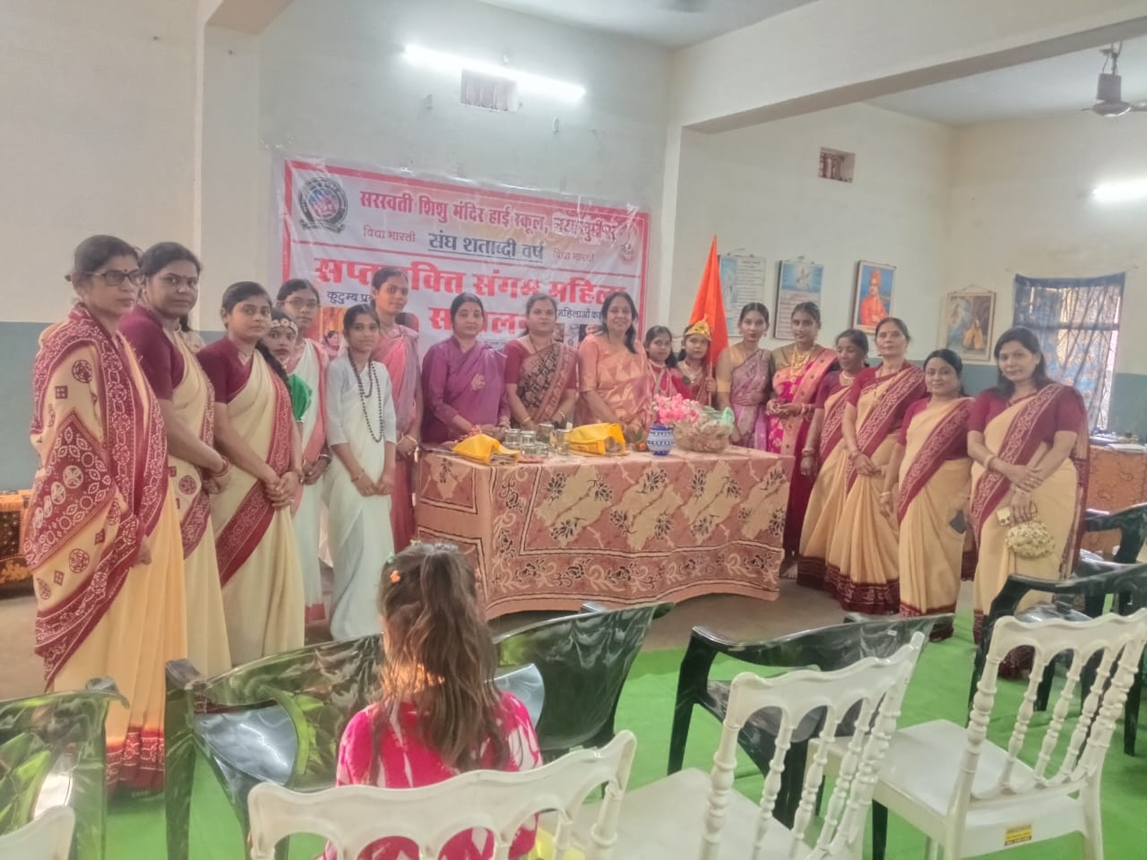 Social worker women were honored at Saptashati Sangam | सप्तशती संगम में समाजसेवी महिलाओं का सम्मान की गईं - durg-bhilai News 1 206 176417851169273a4f04aff khursipar