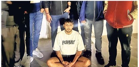 Pradeep Gurjar arrested from posh society in Gurugram in police custody