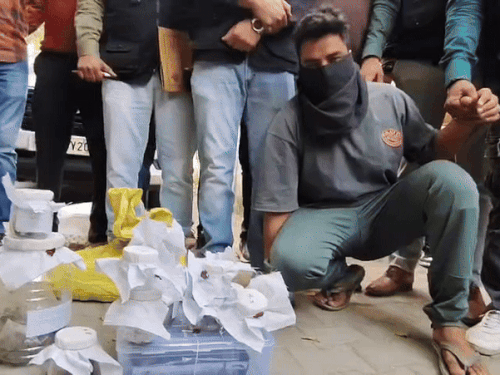 Noni Rana STF Arrests Amar Singh of Kala Rana–Noni Rana Gang with Foreign Pistol ...