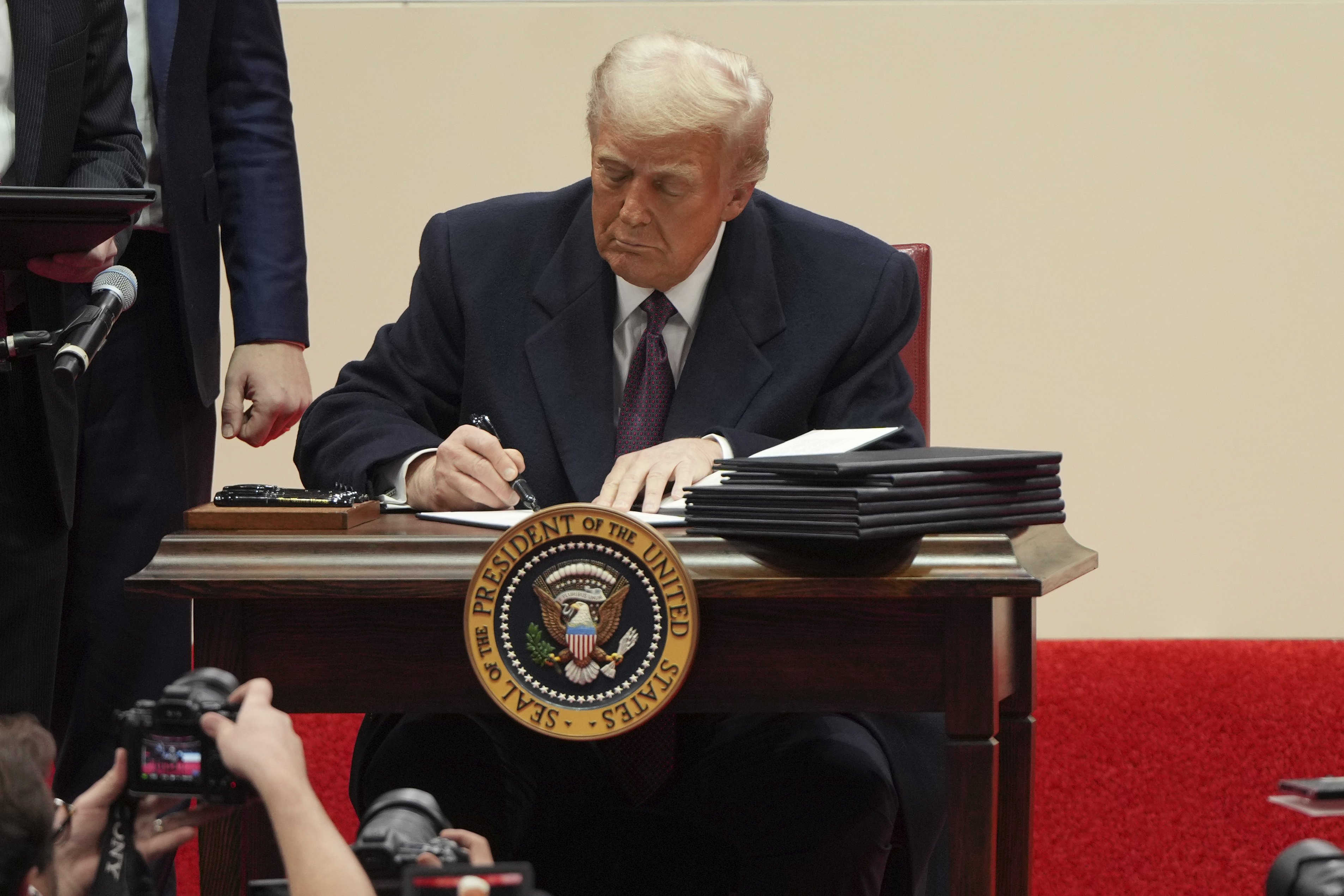 After taking oath in January, Trump signed an executive order expelling illegal immigrants.