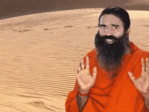 पतंजलि के देसी गाय के घी को बाबा रामदेव एड में शुद्ध बताते है।