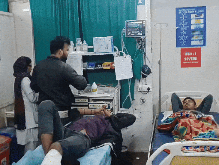 आरोपी सलमान को हमीदिया अस्पताल में भर्ती कराया गया है।