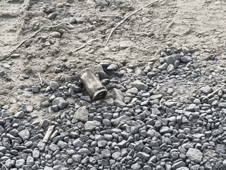 जिस जगह शॉर्ट एनकाउंटर हुआ, वहां से गोली के खोखे मिले।