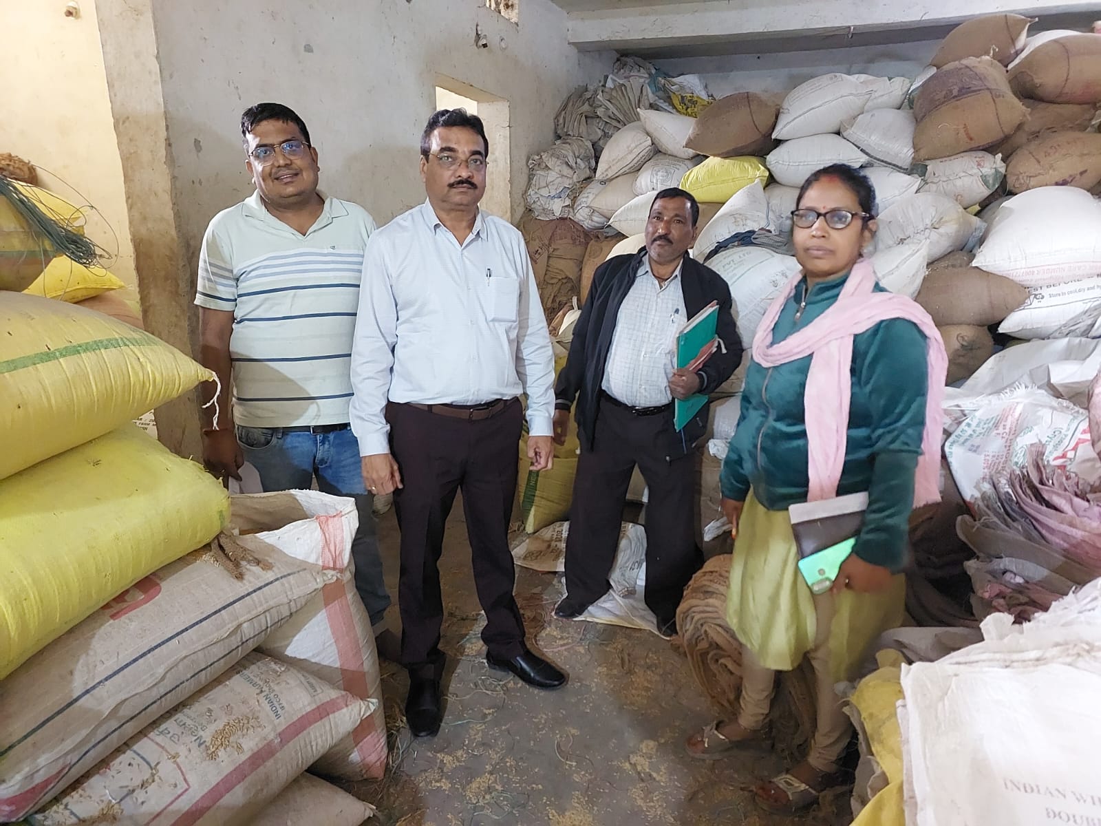 दो दिन पहले भी जब्त किया गया था अवैध धान।