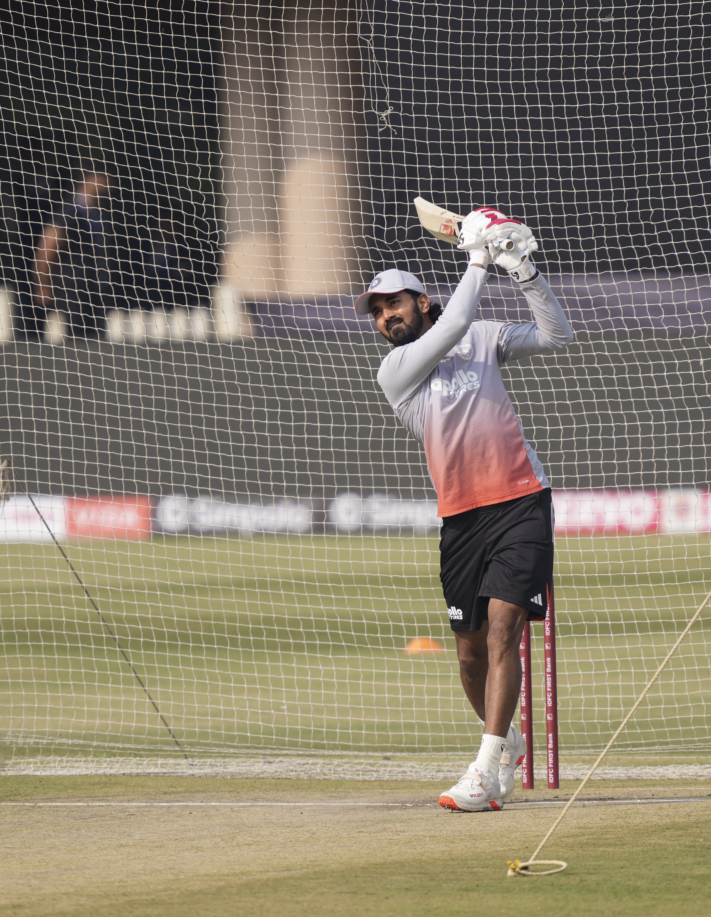 केएल राहुल ने शनिवार को टीम के साथ बैटिंग और विकेटकीपिंग की प्रैक्टिस की।