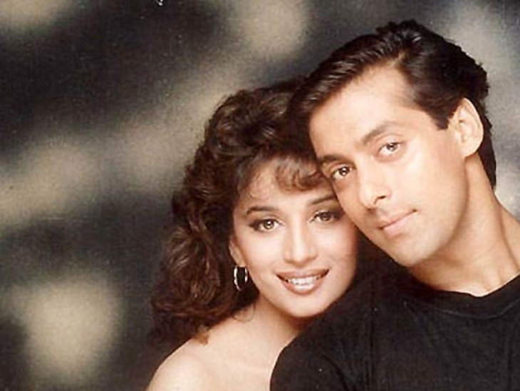 सलमान ने फिल्म हम आपके हैं कौन में प्रेम और माधुरी ने निशा की भूमिका निभाई थी।