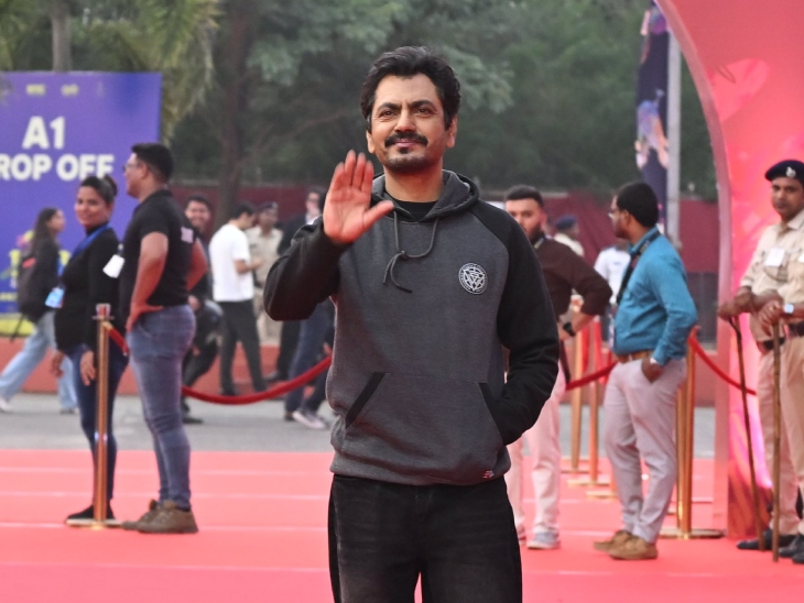 अभिनेता नवाजुद्दीन सिद्दीकी देखील फिल्म फेस्टिव्हल ऑफ इंडियामध्ये दिसले.