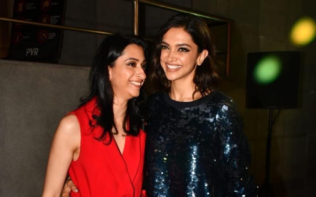 अनीशा बहन दीपिका पादुकोण के साथ