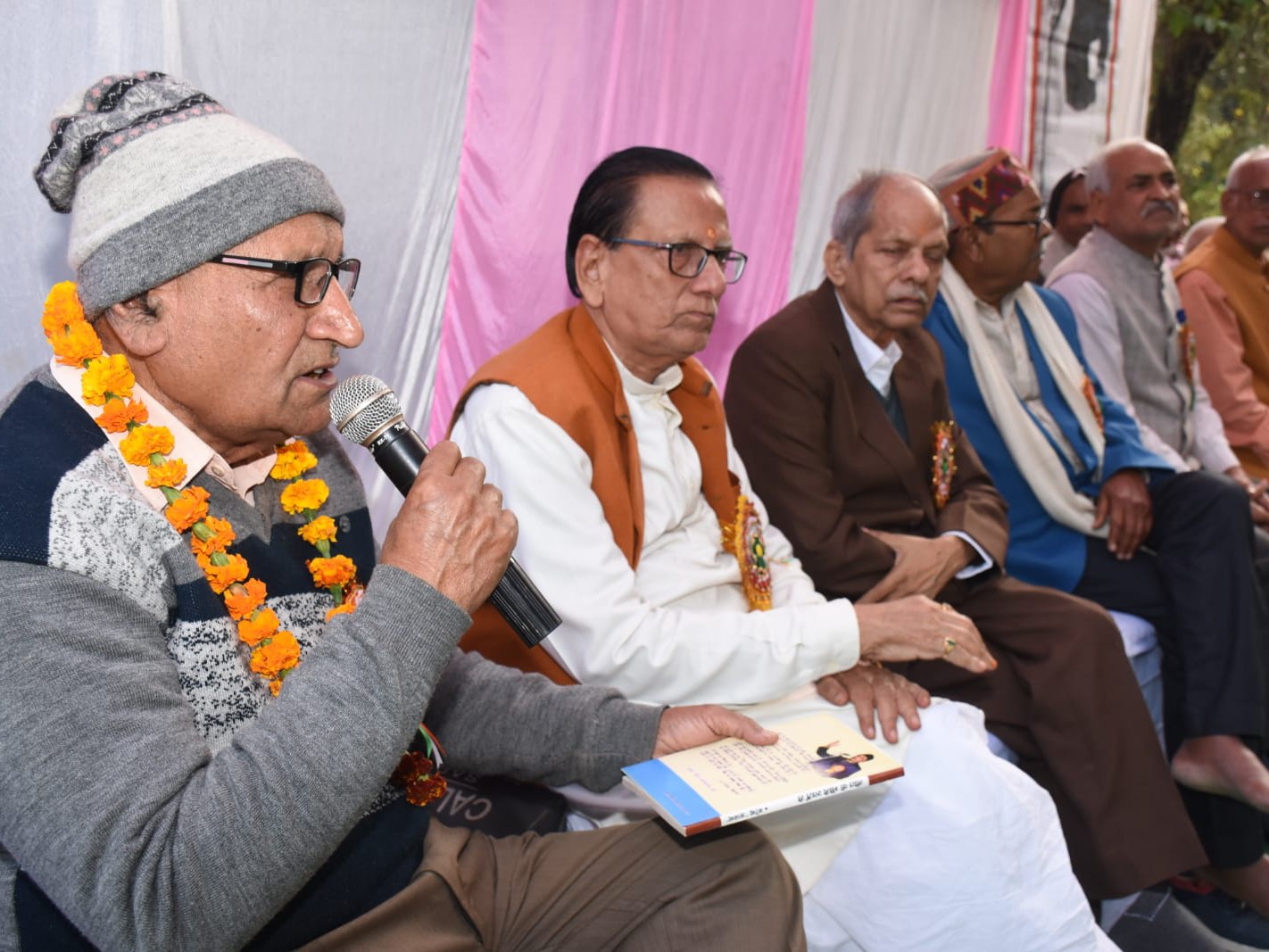 Birth anniversary of immortal litterateur Pandit Mani Ram Dwivedi ...