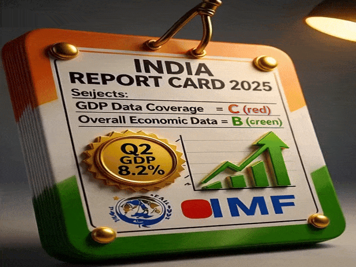 IMF ने भारत-पाक को एक जैसा ग्रेड ‘C’ क्यों दिया:  8.2% GDP ग्रोथ पर विपक्ष ने सवाल उठाए; क्या सच में आंकड़ों में गड़बड़ है