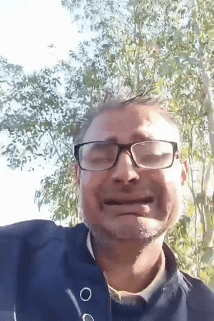 BLO सर्वेश के मोबाइल पर एक दिन पहले का रोते हुए वीडियो पड़ा था।