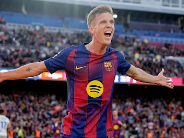 डैनी ओल्मो ने नवंबर 2024 के बाद पहली बार  एक गेम में दो बार स्कोर किया। - Dainik Bhaskar