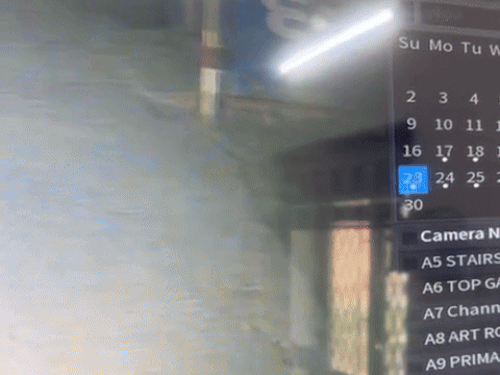 पुलिस को मिला सीसीटीवी फुटेज जिसके आधार पर आरोपियों को पकड़ा गया।