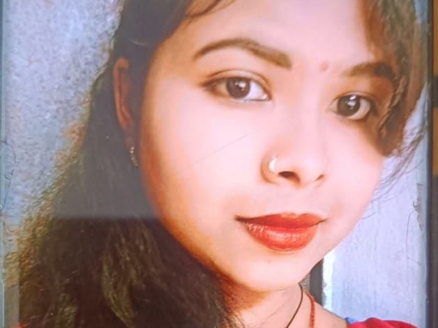 पुष्पा मरावी (20) की फाइल फोटो।