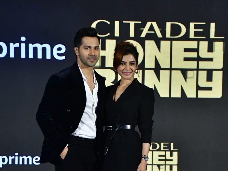 राज और डीके के निर्देशन और प्रोडक्शन की सीरीज में सामंथा और वरुण धवन लीड रोल में थे।