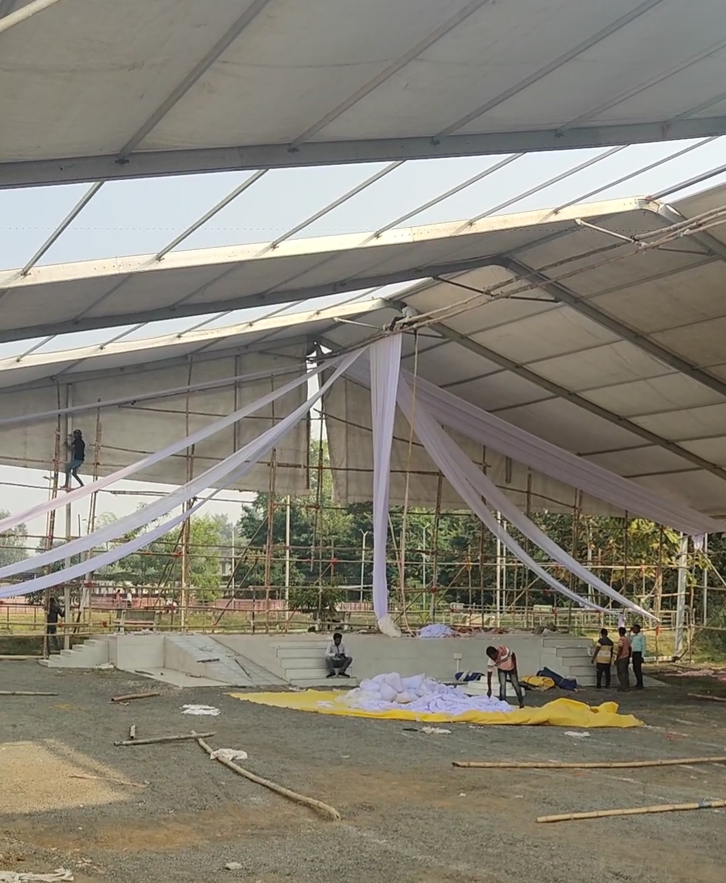 कलेक्टर-एसएसपी ने लिया तैयारियों का जायजा।