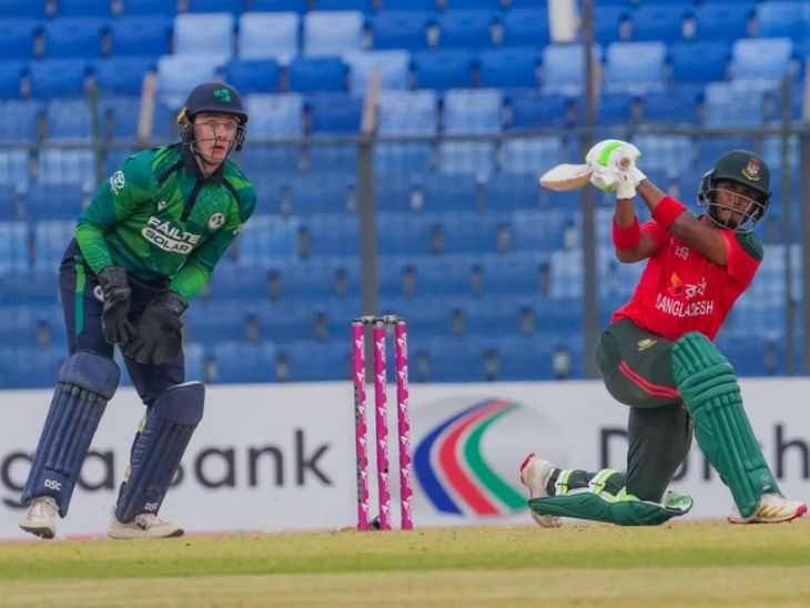 तंजिद हसन तमीम ने 55 रन की पारी खेली।